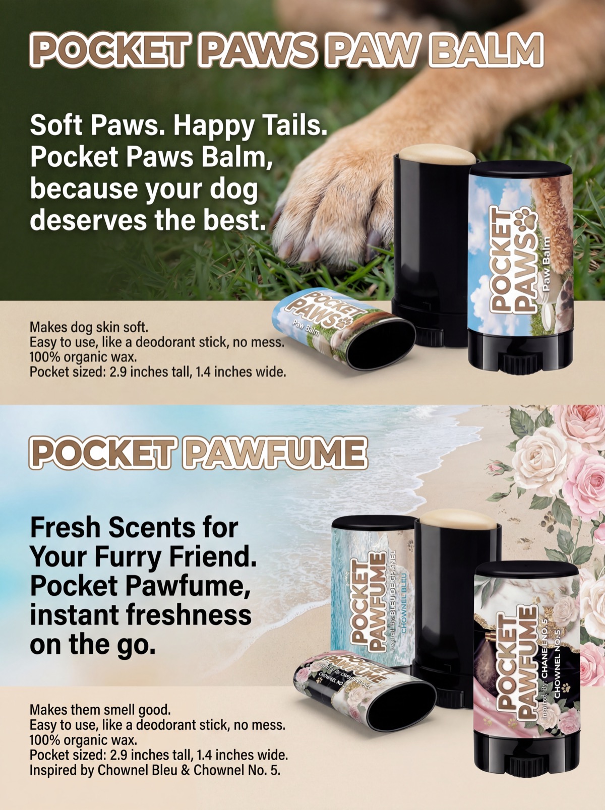 Dogs enjoying outdoors